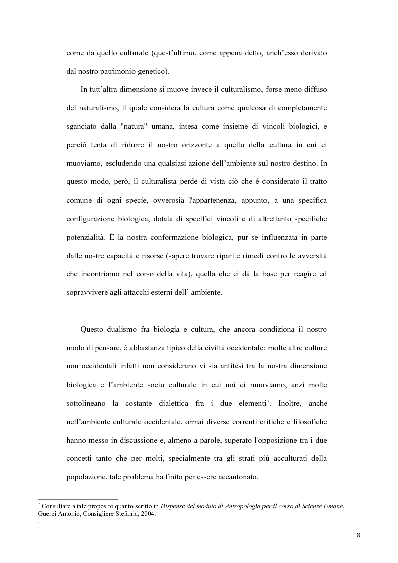 Anteprima della tesi: Il concetto di malattia nelle opere di Goldstein e Canghuilem, Pagina 7