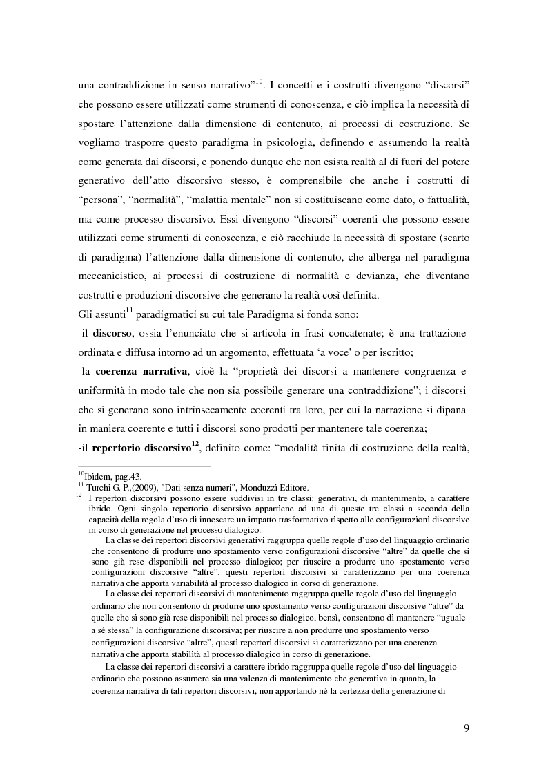 Anteprima della tesi: La teoria dell'identità dialogica e il tifoso calcistico: analisi delle produzioni discorsive dei tifosi dell'Atalanta.
, Pagina 10