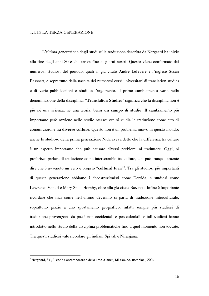Anteprima della tesi: I Corpora Linguistici per la Traduzione: Un'Analisi del T.E.C., Pagina 9
