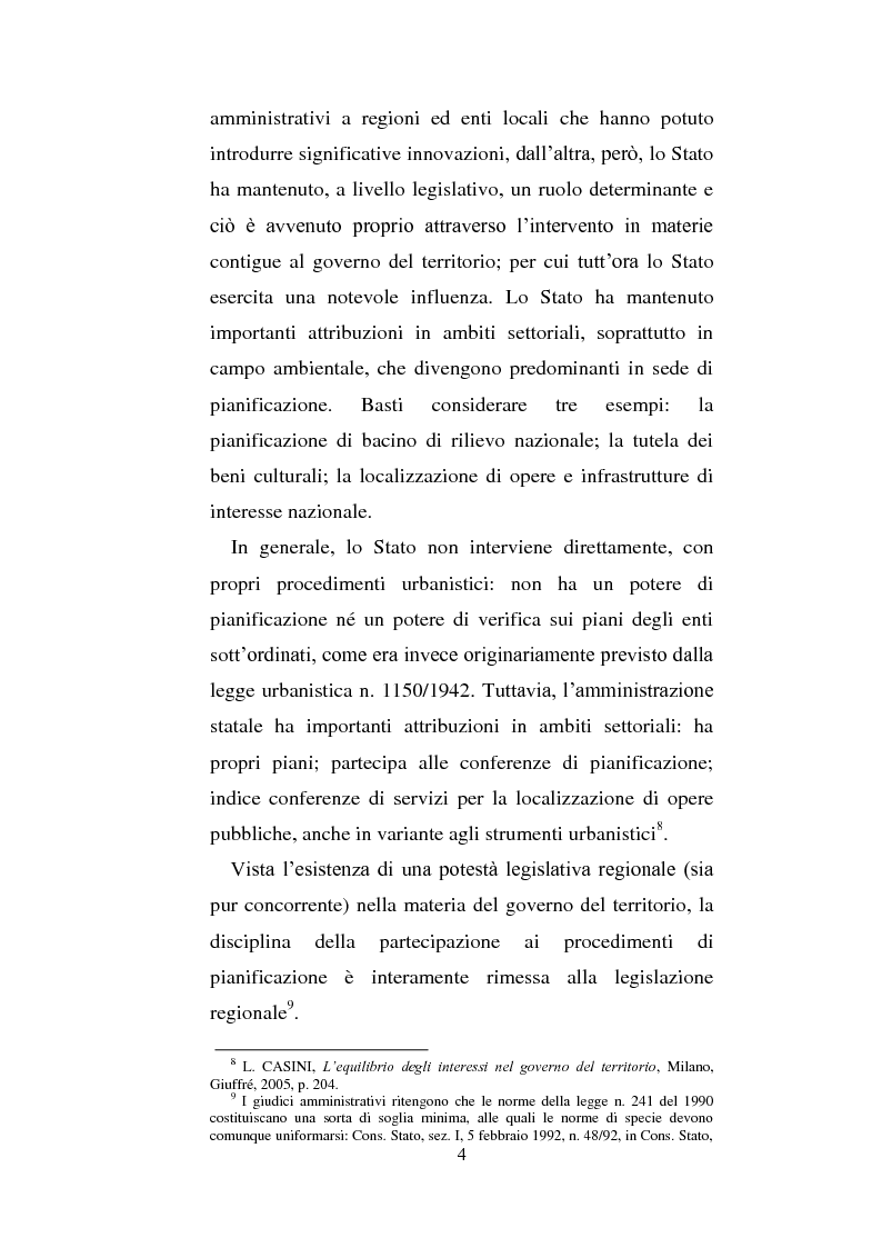 Anteprima della tesi: La partecipazione dei cittadini nel governo del territorio, Pagina 5