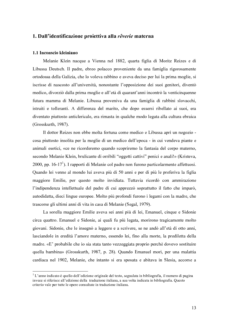 Anteprima della tesi: Identificazione proiettiva, double bind, schizofrenia, Pagina 7