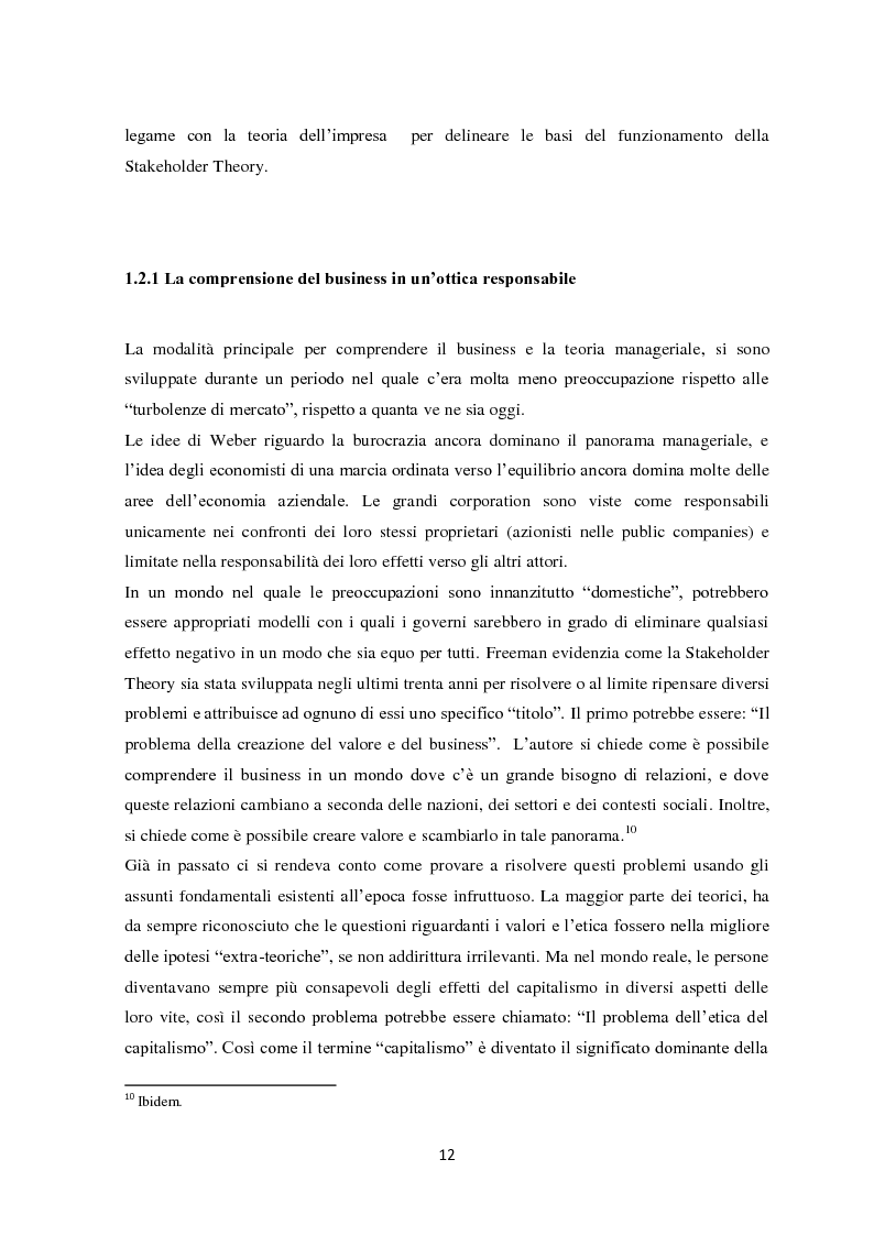 Anteprima della tesi: Il sistema di reporting della sostenibilità: il bilancio e gli indici di sostenibilità, Pagina 10