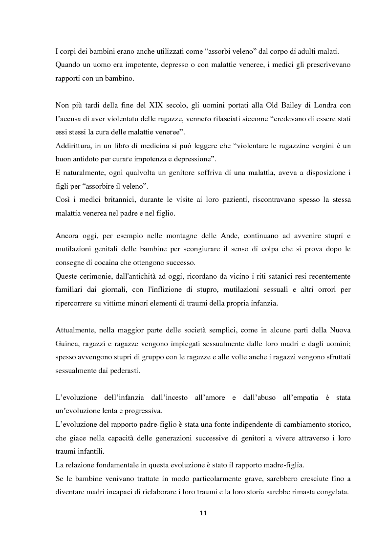 Anteprima della tesi: Fenomeni di maltrattamento infantile e impatto reale della malattia mentale nei genitori, Pagina 3