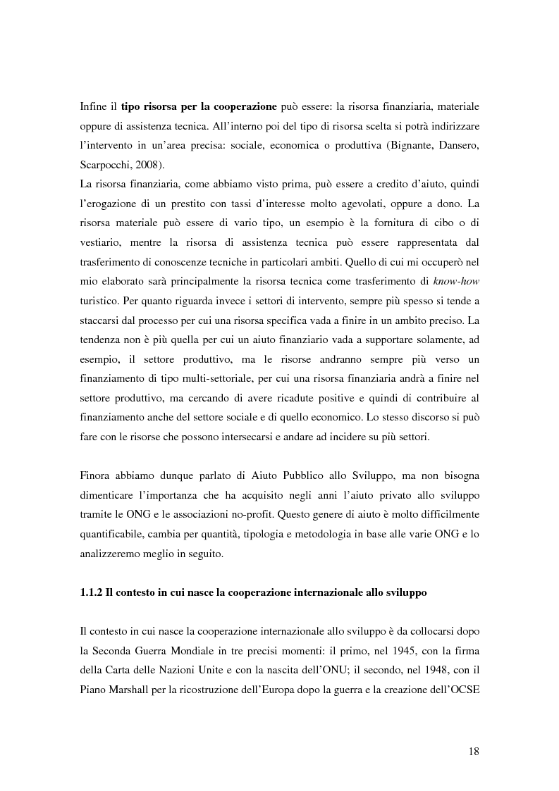 Anteprima della tesi: Il turismo responsabile come strumento per la cooperazione internazionale allo sviluppo? Il caso della Bosnia ed Erzegovina, Pagina 11