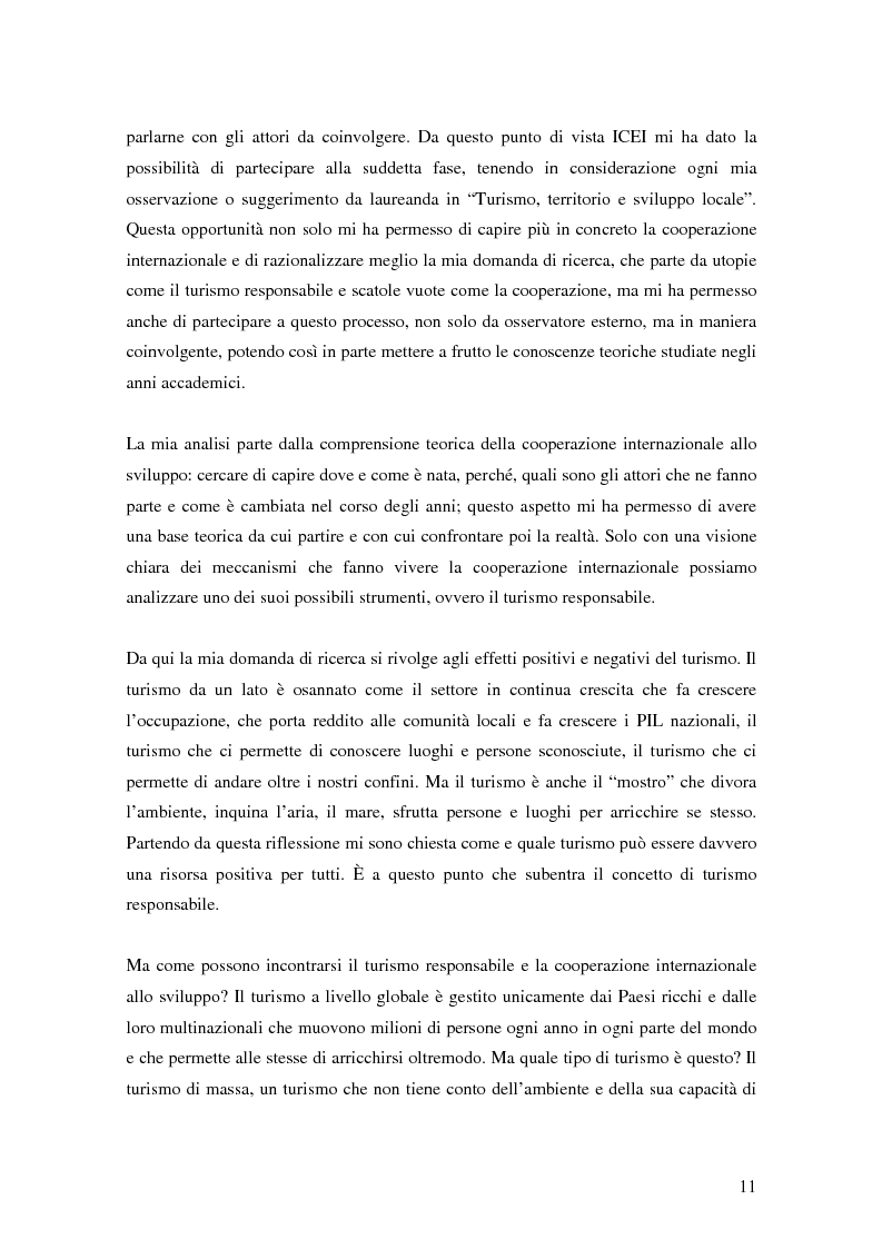 Anteprima della tesi: Il turismo responsabile come strumento per la cooperazione internazionale allo sviluppo? Il caso della Bosnia ed Erzegovina, Pagina 4