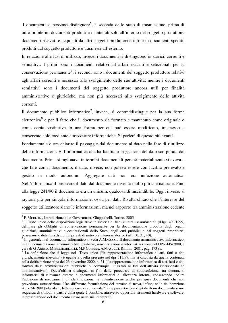 Anteprima della tesi: Open Data: l'amministrazione pubblica tra innovazione e trasparenza, Pagina 5