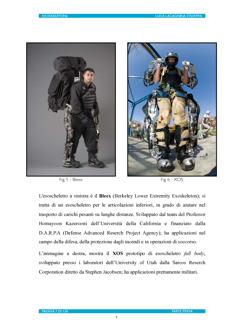 Anteprima della tesi: Exoskeletons. La nuova frontiera della Biomeccatronica per la terapia riabilitativa ed il potenziamento, Pagina 8