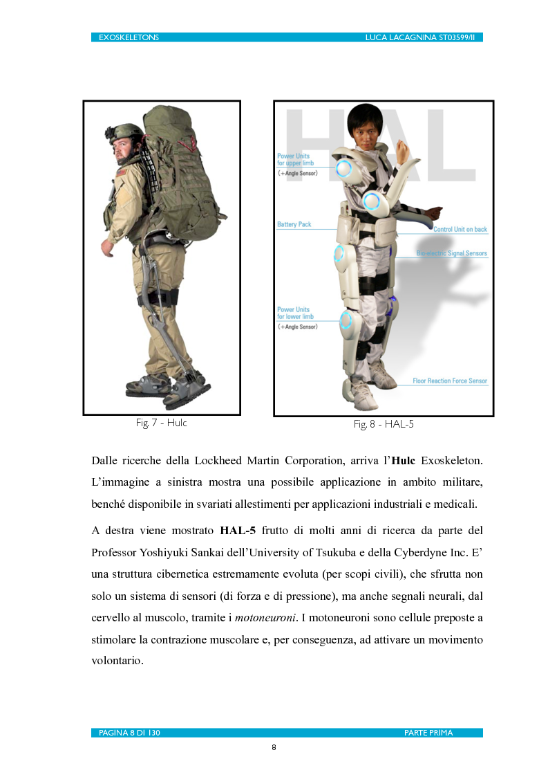 Anteprima della tesi: Exoskeletons. La nuova frontiera della Biomeccatronica per la terapia riabilitativa ed il potenziamento, Pagina 9