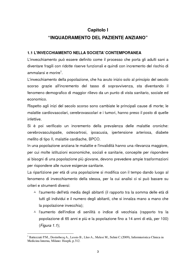 Anteprima della tesi: Dimissione protetta e continuità assistenziale: proposta di una scheda di dimissione infermieristica per il paziente anziano., Pagina 4