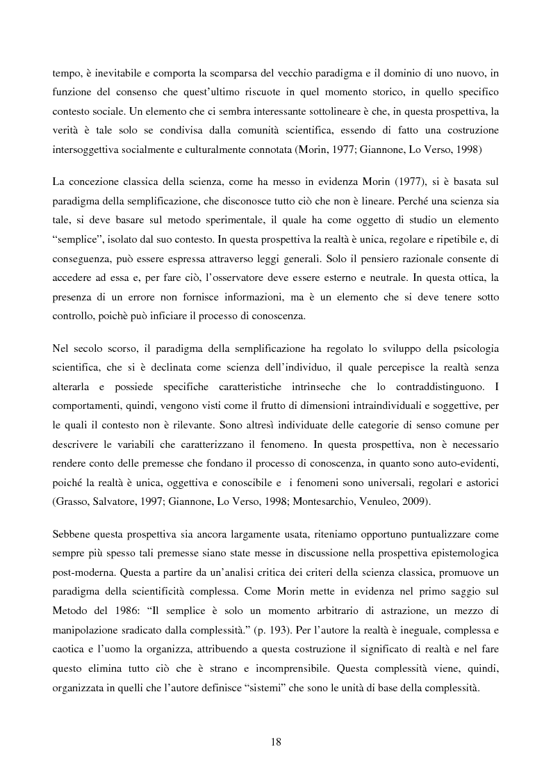 Anteprima della tesi: Disabilità e Integrazione Socio-Lavorativa - Analisi della Rappresentazione del Cliente negli Operatori di un Centro di Riabilitazione per Persone con Disabilità Visiva, Pagina 10