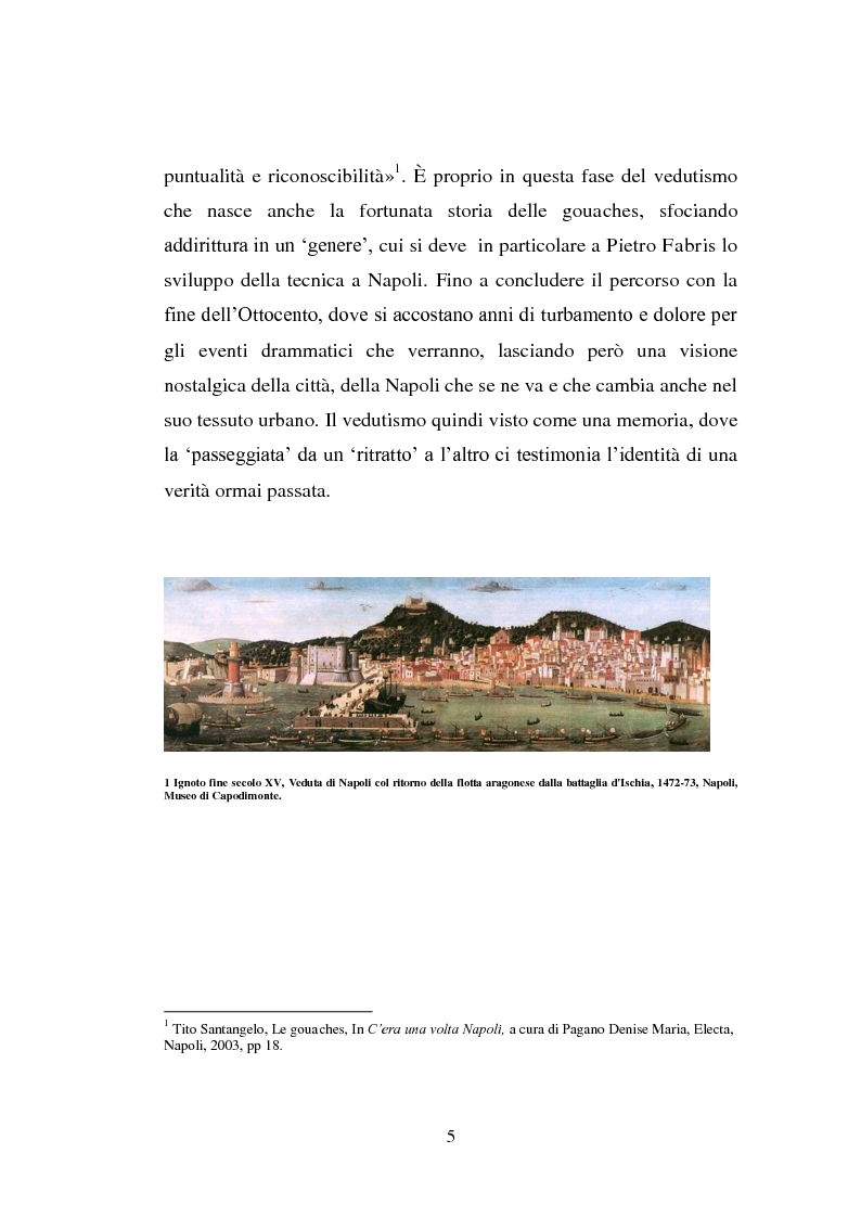 Anteprima della tesi: Alla ricerca del vero: viaggio nella terra del Vesuvio.
Il paesaggio del reale tra Sette e Ottocento
, Pagina 3