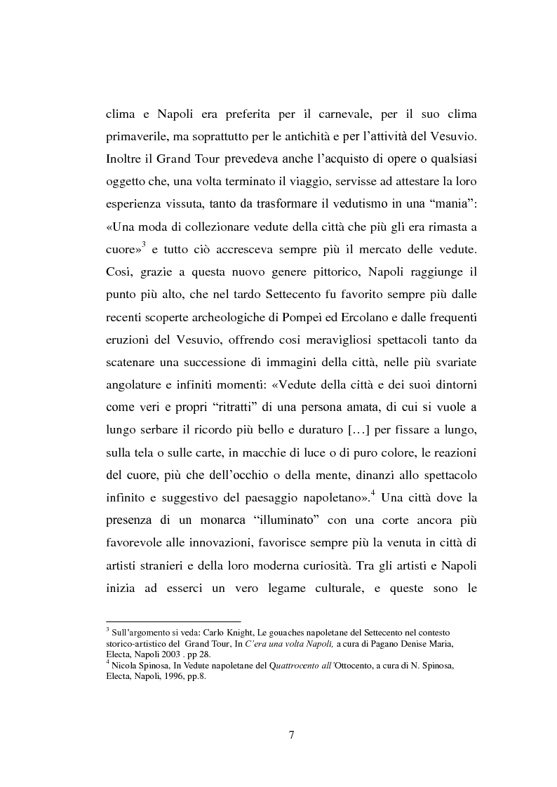 Anteprima della tesi: Alla ricerca del vero: viaggio nella terra del Vesuvio.
Il paesaggio del reale tra Sette e Ottocento
, Pagina 5