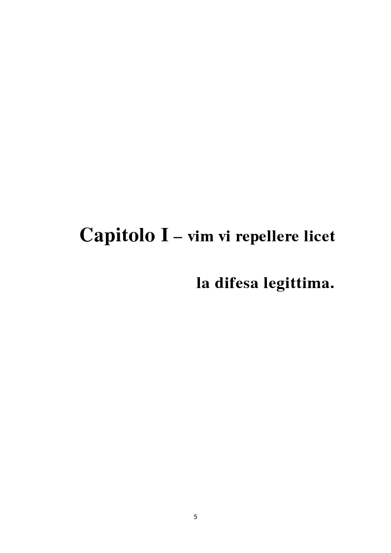 Anteprima della tesi: La nuova legittima difesa, Pagina 6