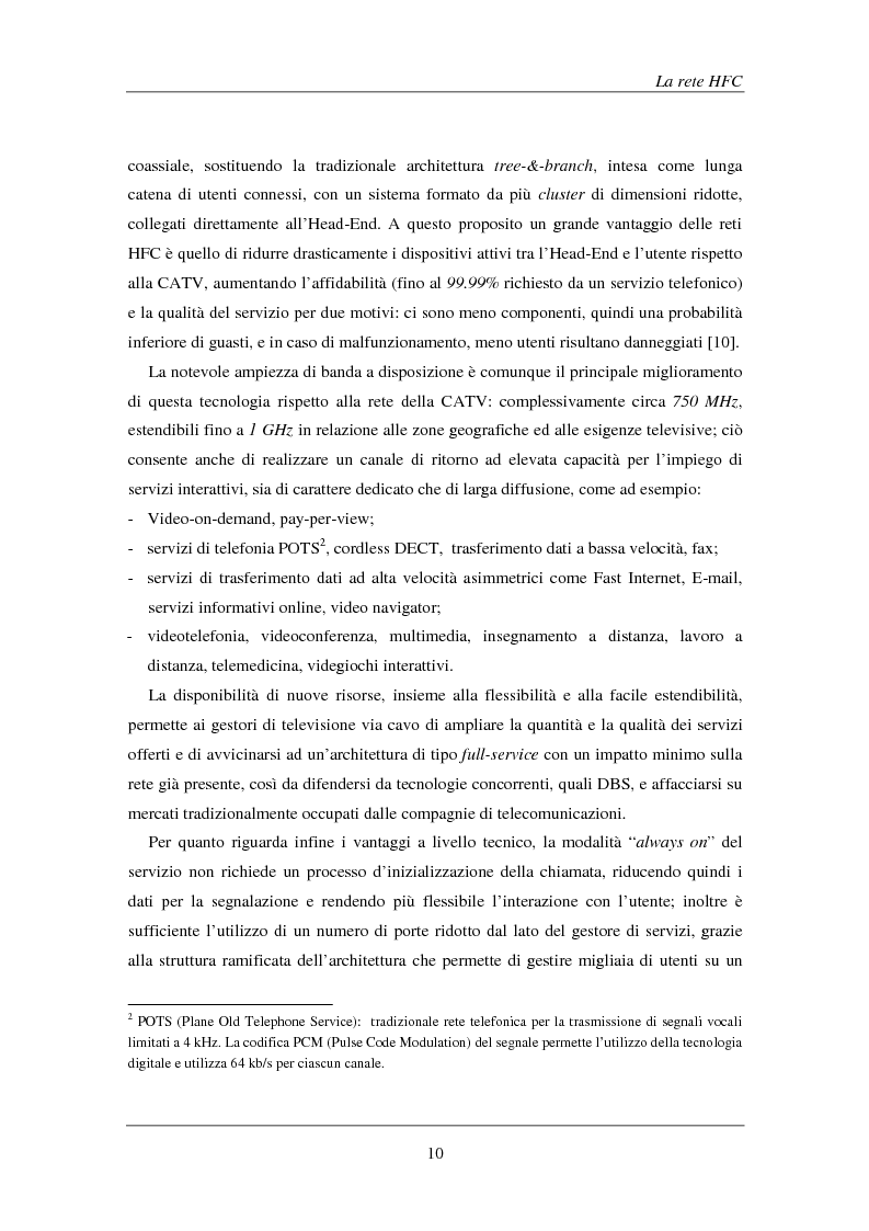 Anteprima della tesi: Tecniche avanzate di demodulazione e codifica per upstream HFC, Pagina 13