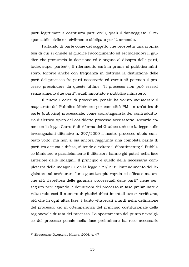 Anteprima della tesi: La testimonianza della parte civile, Pagina 13