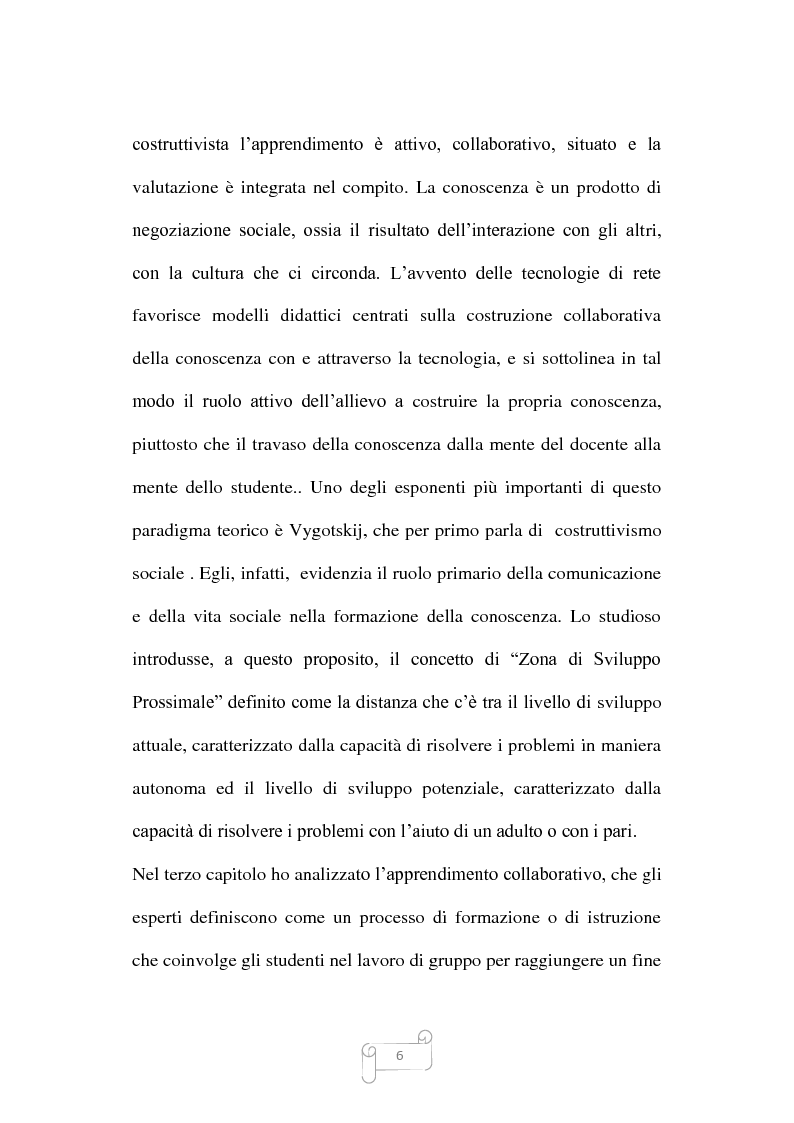Anteprima della tesi: Dalla trasmissione di informazioni alla costruzione di conoscenza: un review della letteratura, Pagina 6