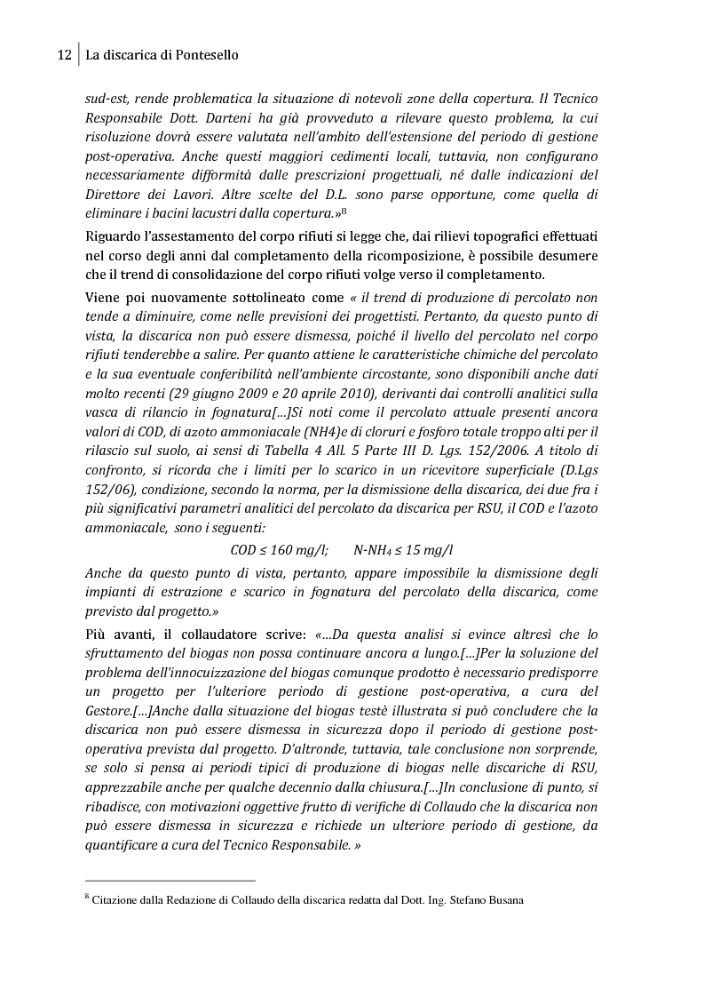 Anteprima della tesi: Sulla possibilità di impiego di pannelli fotovoltaici flessibili sulla copertura di discariche controllate, Pagina 9