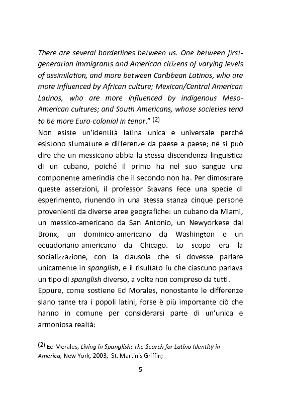 Anteprima della tesi: Spanglish: una lingua per ricreare se stessi. Il caso di Gloria Anzaldua., Pagina 4