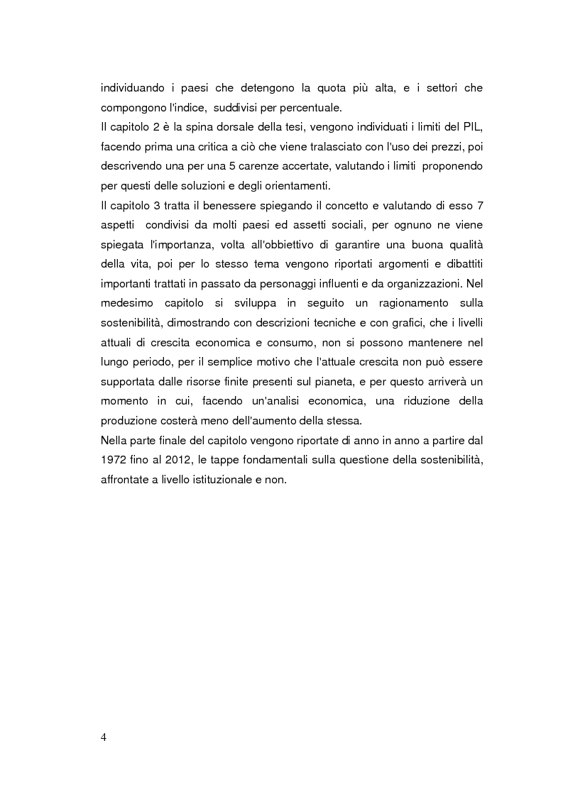 Anteprima della tesi: Limiti del PIL tra sostenibilità e benessere, Pagina 3