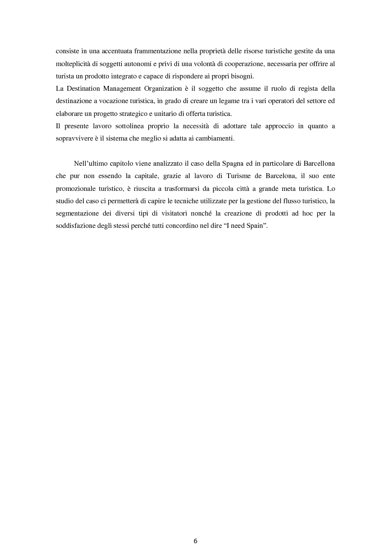 Anteprima della tesi: Il Destination Management e il caso di Barcellona, Pagina 3