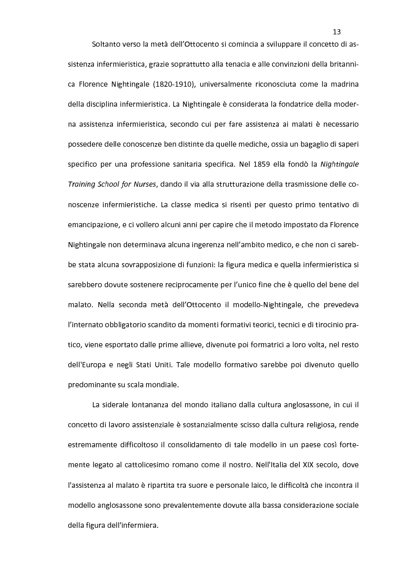 Anteprima della tesi: Nursing delle Malattie Infiammatorie Croniche dell'Intestino: aspetti di autonomia gestionale infermieristica, Pagina 11
