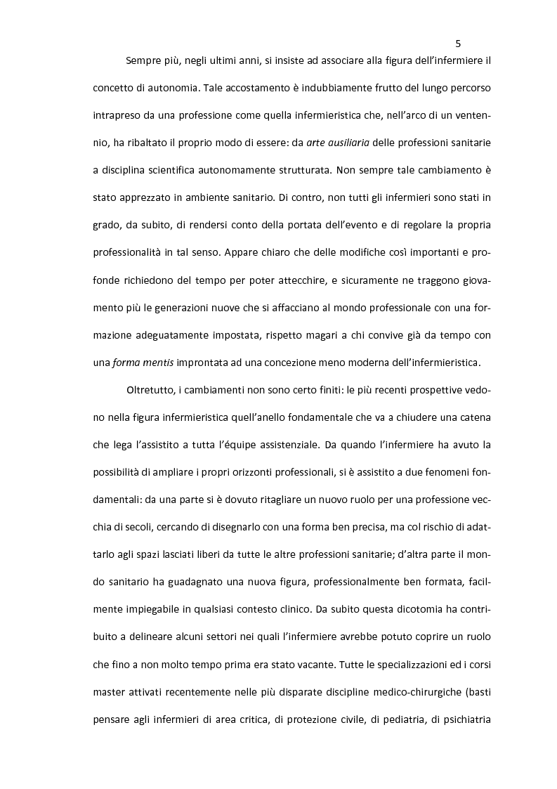 Anteprima della tesi: Nursing delle Malattie Infiammatorie Croniche dell'Intestino: aspetti di autonomia gestionale infermieristica, Pagina 3