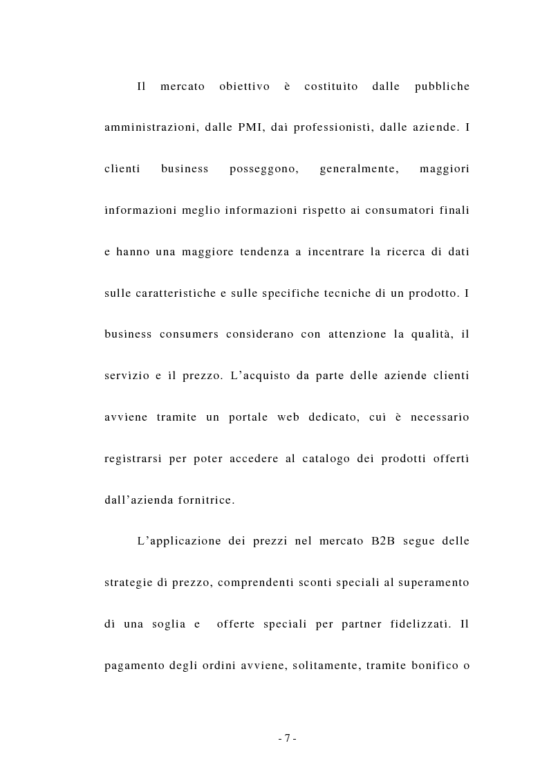 Anteprima della tesi: Il Business to Business nell'era dell'E-commerce, Pagina 4