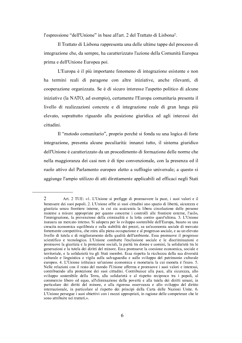 Anteprima della tesi: Il Regolamento ''Roma I'' nella giurisprudenza della Corte di Giustizia, Pagina 5