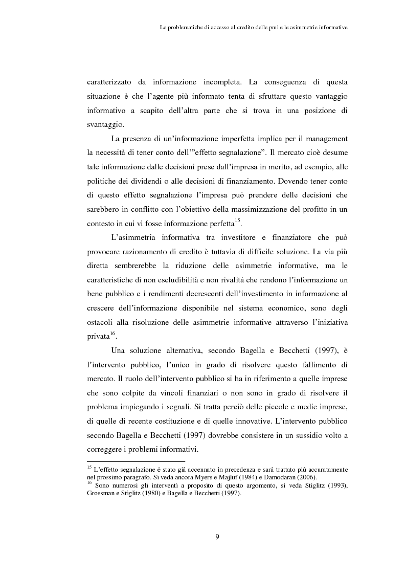 Anteprima della tesi: Opportunità e vincoli per il finanziamento pubblico all'agroindustria in Toscana. Il caso della misura 123a del Piano di Sviluppo Rurale , Pagina 14
