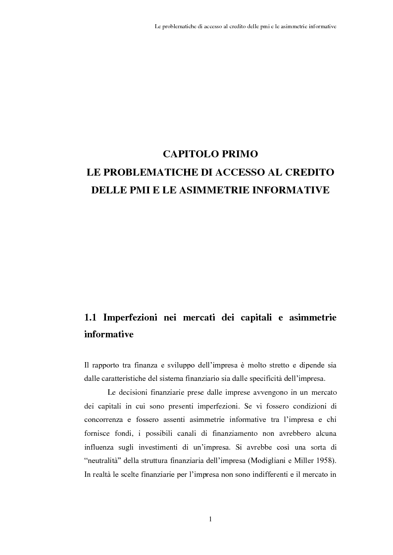 Anteprima della tesi: Opportunità e vincoli per il finanziamento pubblico all'agroindustria in Toscana. Il caso della misura 123a del Piano di Sviluppo Rurale , Pagina 6