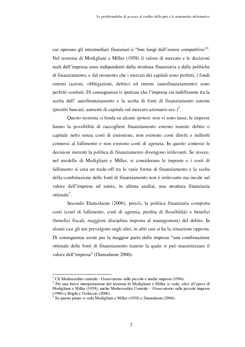 Anteprima della tesi: Opportunità e vincoli per il finanziamento pubblico all'agroindustria in Toscana. Il caso della misura 123a del Piano di Sviluppo Rurale , Pagina 7