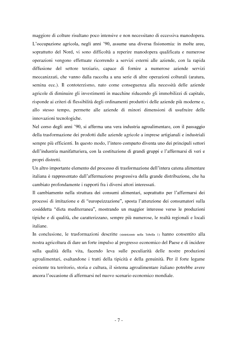 Anteprima della tesi: Le sfide della globalizzazione per i prodotti alimentari di qualità, Pagina 4