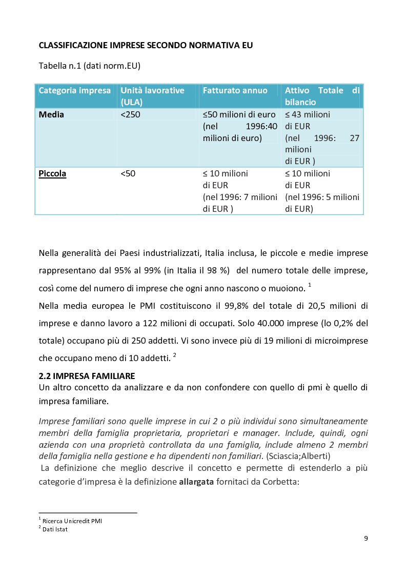 Anteprima della tesi: Le PMI locali e il mercato della distribuzione. Il caso Effemarket, Pagina 5