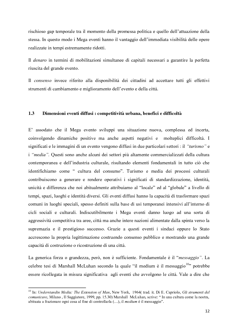 Estratto dalla tesi: Mega eventi e grandi città: il Fuorisalone nel quartiere Tortona