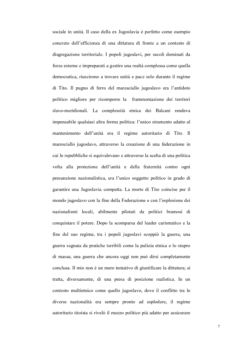 Anteprima della tesi: Katechon. Forza frenante e processo di disgregazione territoriale: il caso della ex-Jugoslavia., Pagina 4