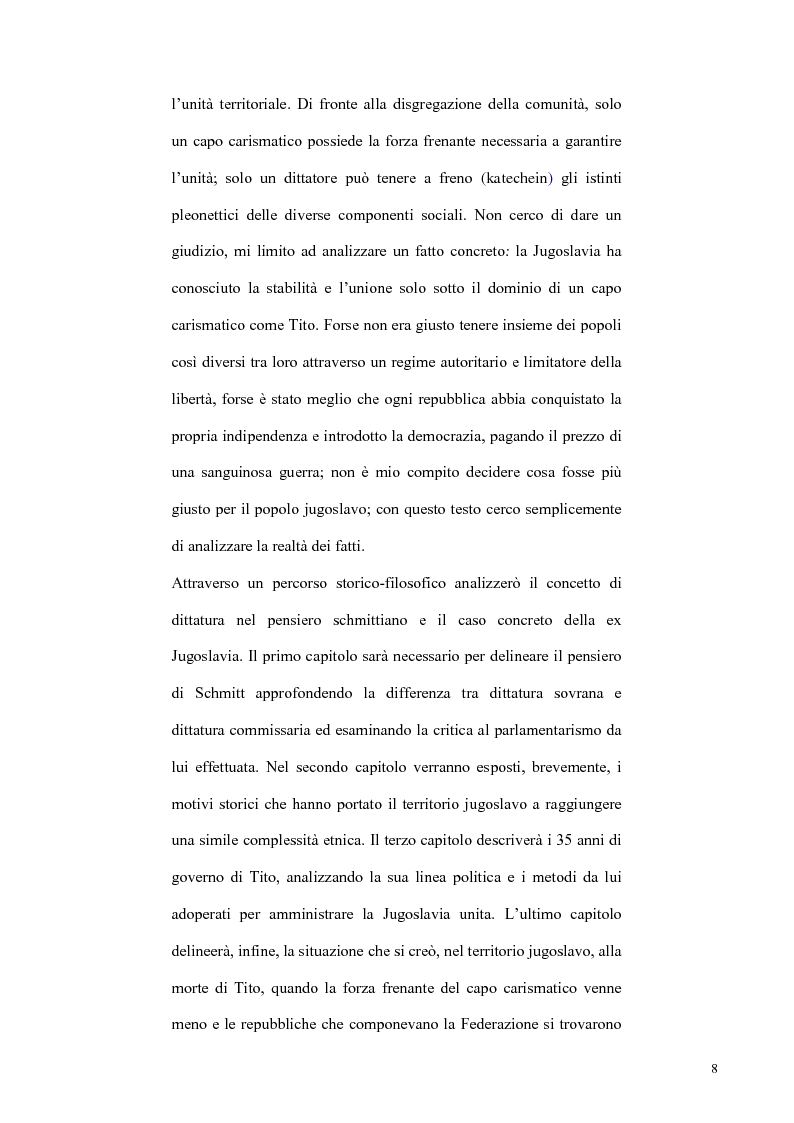 Anteprima della tesi: Katechon. Forza frenante e processo di disgregazione territoriale: il caso della ex-Jugoslavia., Pagina 5