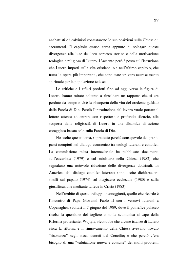 Estratto dalla tesi: Aspetti della spiritualità di Martin Lutero nella logica della Theologia Crucis