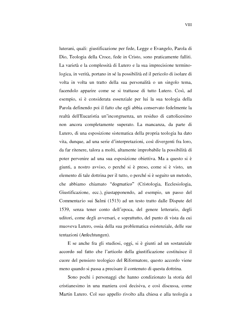 Anteprima della tesi: Aspetti della spiritualità di Martin Lutero nella logica della Theologia Crucis, Pagina 5