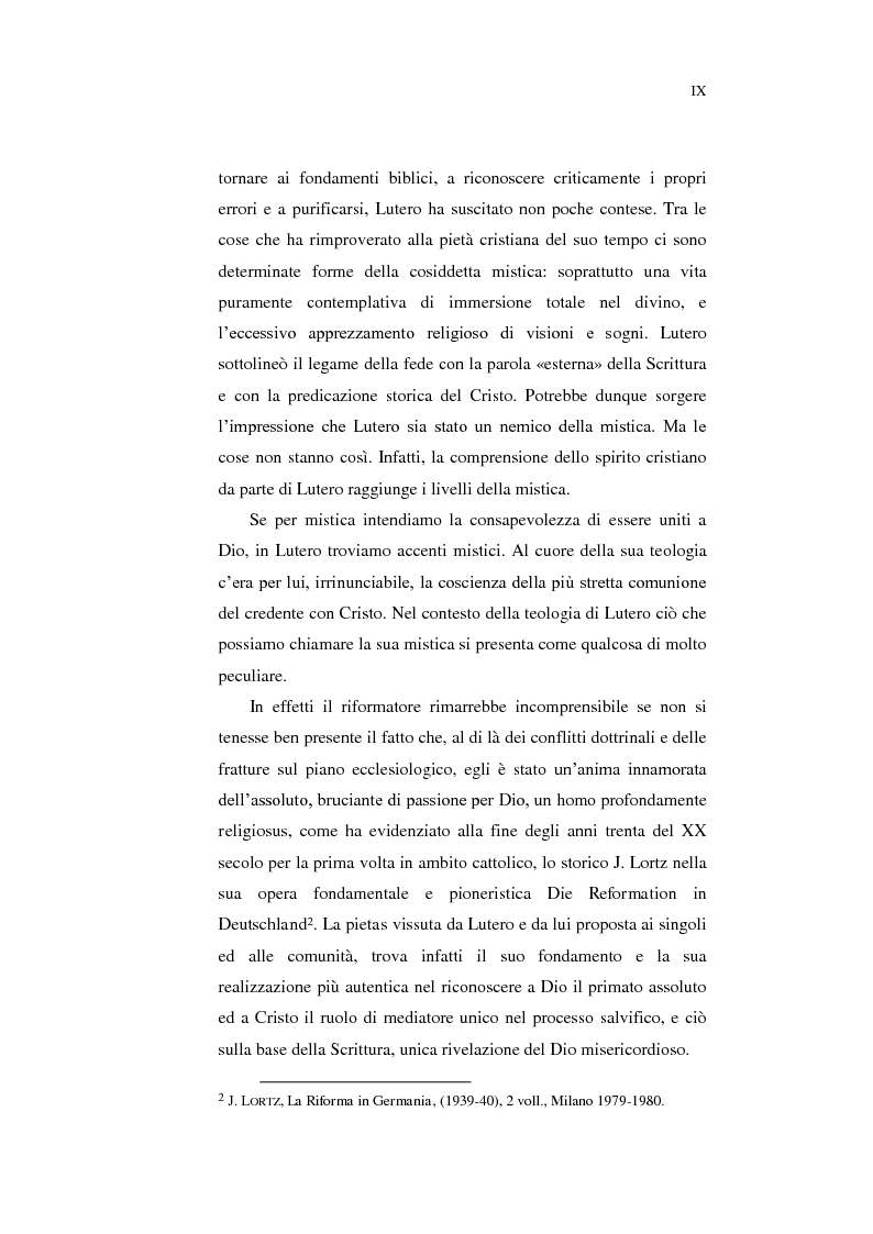Anteprima della tesi: Aspetti della spiritualità di Martin Lutero nella logica della Theologia Crucis, Pagina 6