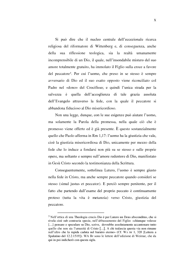 Anteprima della tesi: Aspetti della spiritualità di Martin Lutero nella logica della Theologia Crucis, Pagina 7