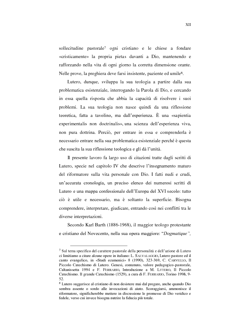 Anteprima della tesi: Aspetti della spiritualità di Martin Lutero nella logica della Theologia Crucis, Pagina 9