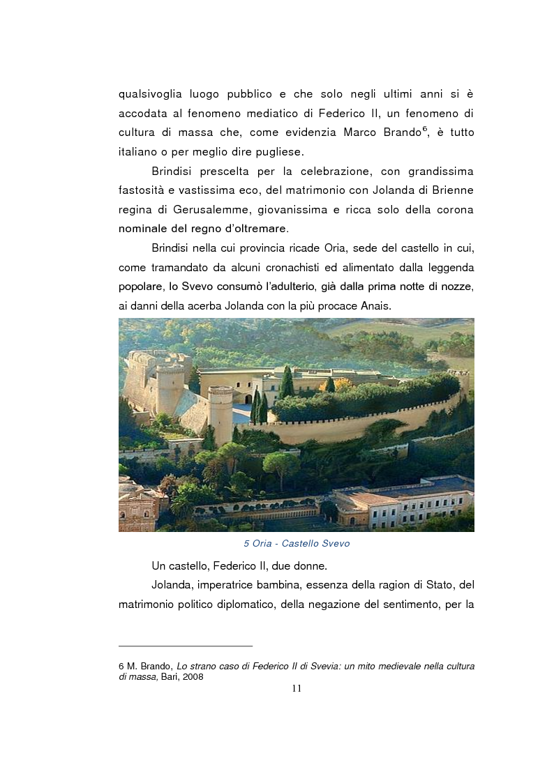 Anteprima della tesi: Federico II e le donne: il silenzio delle fonti e la storiografia, Pagina 9