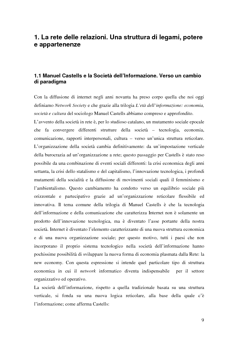 Anteprima della tesi: Attraverso Facebook. Un'indagine empirica, Pagina 5