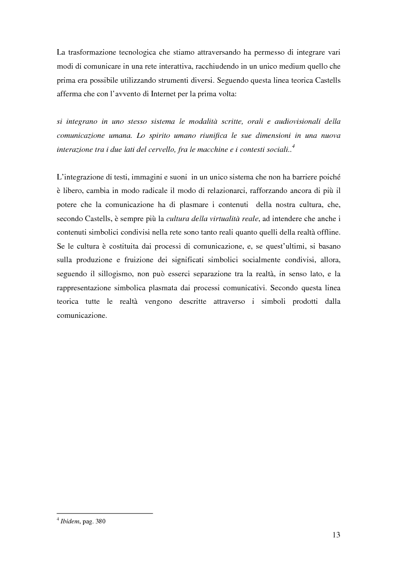 Anteprima della tesi: Attraverso Facebook. Un'indagine empirica, Pagina 9