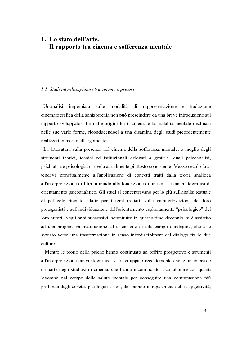 Anteprima della tesi: Psicosi con-divisa: la soggettivazione filmica della schizofrenia, Pagina 5