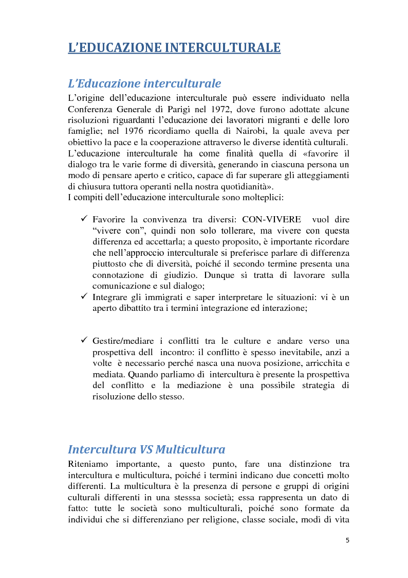 Anteprima della tesi: C'era una volta la fiaba. La narrazione come strumento interculturale nella scuola dell'infanzia., Pagina 4
