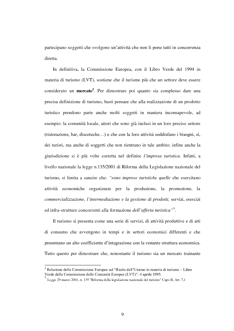 Anteprima della tesi: Problematiche di governo e di gestione delle imprese termali: il caso Ischia, Pagina 7