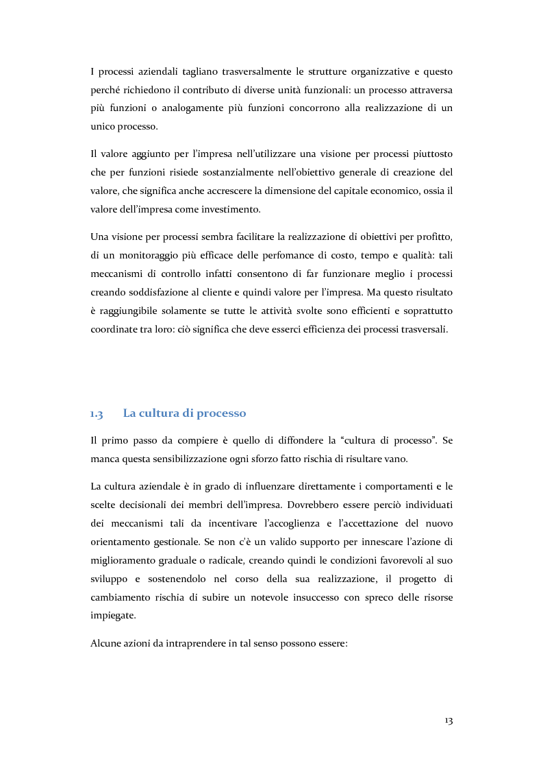 Anteprima della tesi: Definizione, ottimizzazione e monitoraggio dei processi aziendali con ARIS Business Process Management, Pagina 8