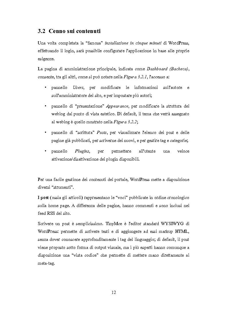 Anteprima della tesi: Realizzazione di un template multilingua per la piattaforma WordPress, Pagina 10