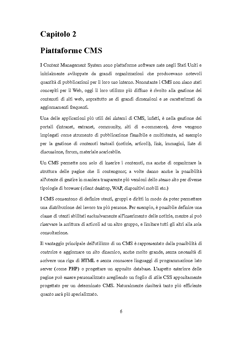 Anteprima della tesi: Realizzazione di un template multilingua per la piattaforma WordPress, Pagina 4